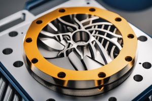The featured image should contain a high-precision Swiss CNC machining process in action