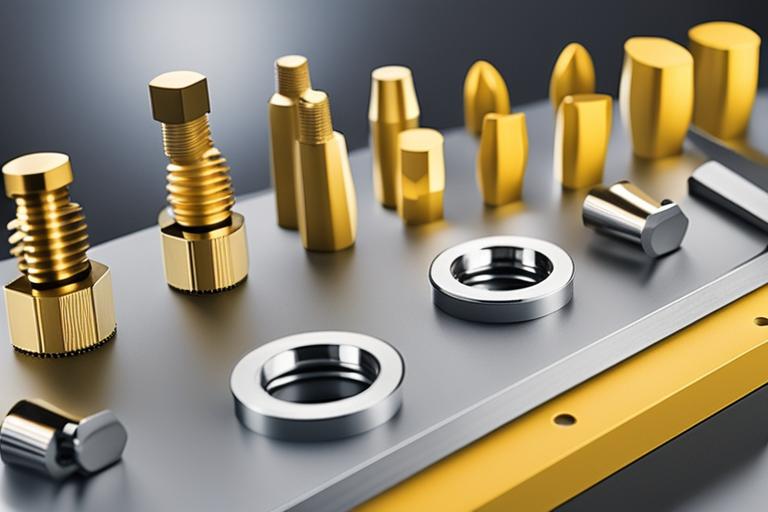 The image should feature a CNC Swiss screw machine in operation