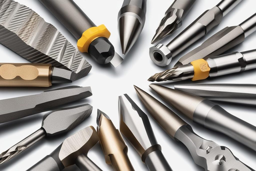 The featured image should be a collage of high-quality cutting tools used in Swiss CNC machining