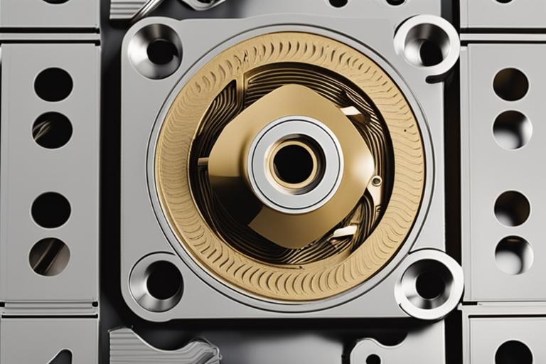 The featured image should contain a close-up view of precision CNC machined custom parts