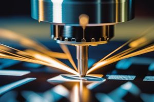 The featured image should contain a high-precision Swiss CNC machining tool in action