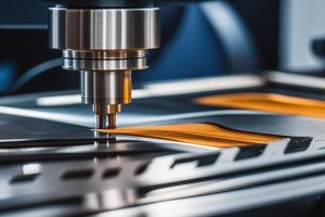 The featured image should contain a high-quality CNC machining setup with custom parts being manufac