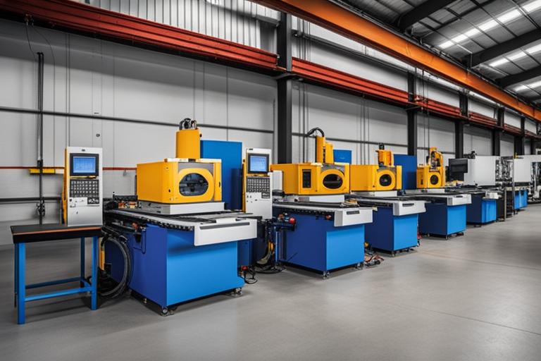 The featured image should contain a high-quality photograph of a custom machine shop facility