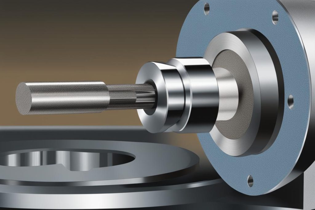 The featured image should contain a close-up of a lathe bit being precision ground on a grinding whe