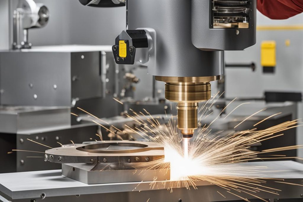 The featured image should depict a metal fabrication process with a focus on defense-related applica